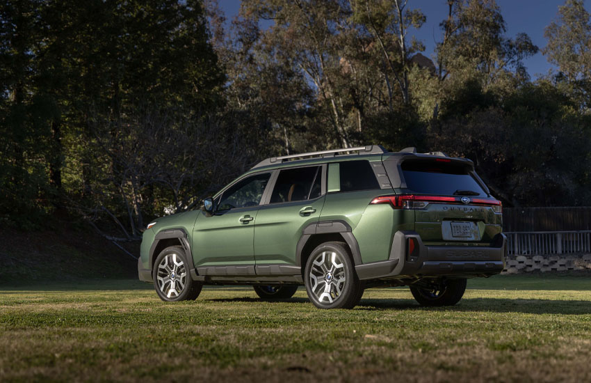 Vista trasera Subaru Outback
