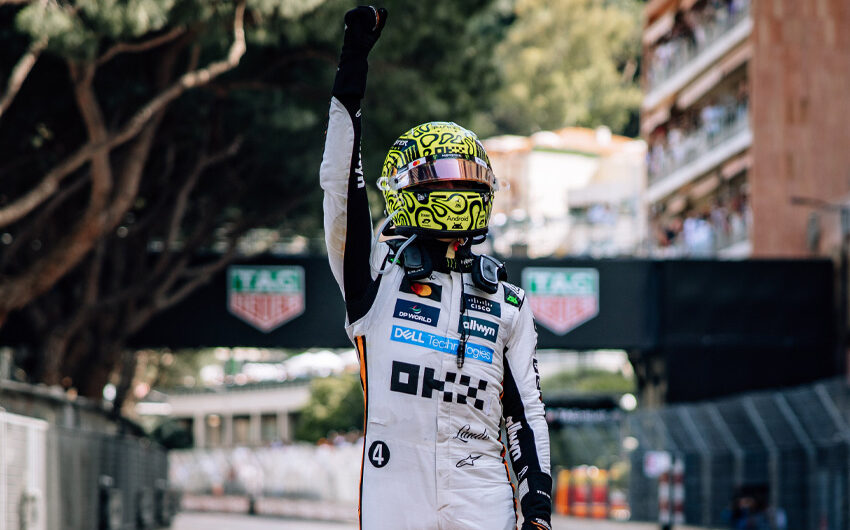 GP de Mónaco 2025: Lando Norris gana tras una batalla estratégica con Leclerc y Piastri