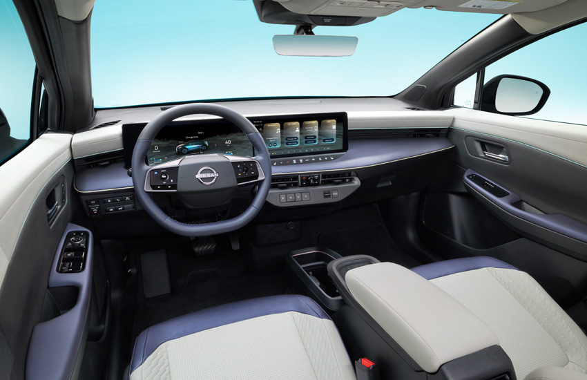 Interior Nissan LEAF 2026