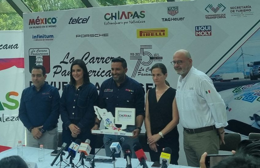 La Carrera Panamericana regresa a Chiapas