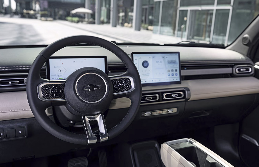 Interior Chevrolet Spark EUV