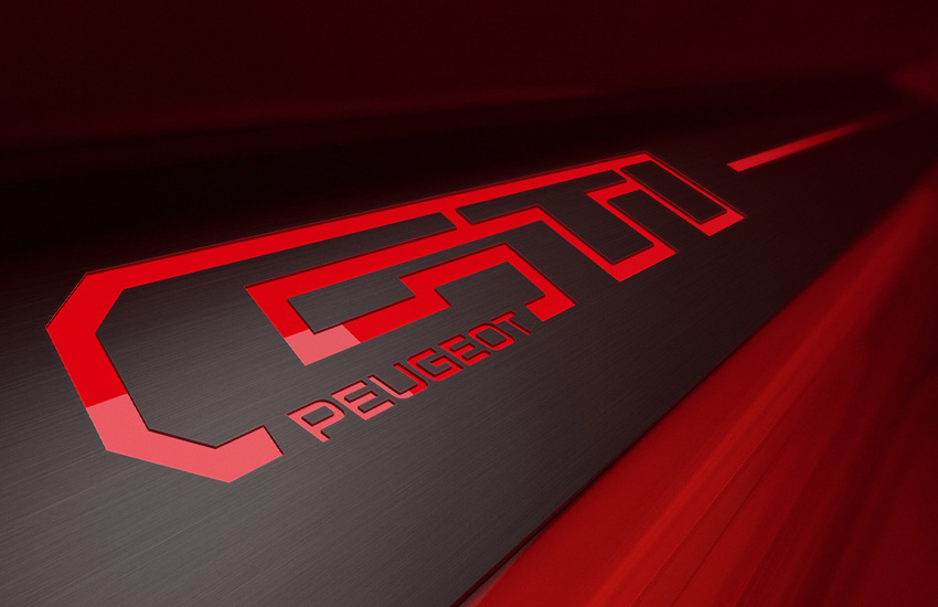 Logo GTi Peugeot e-208