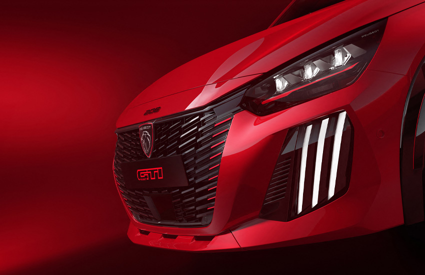 Frontal Peugeot, e-208 GTi,