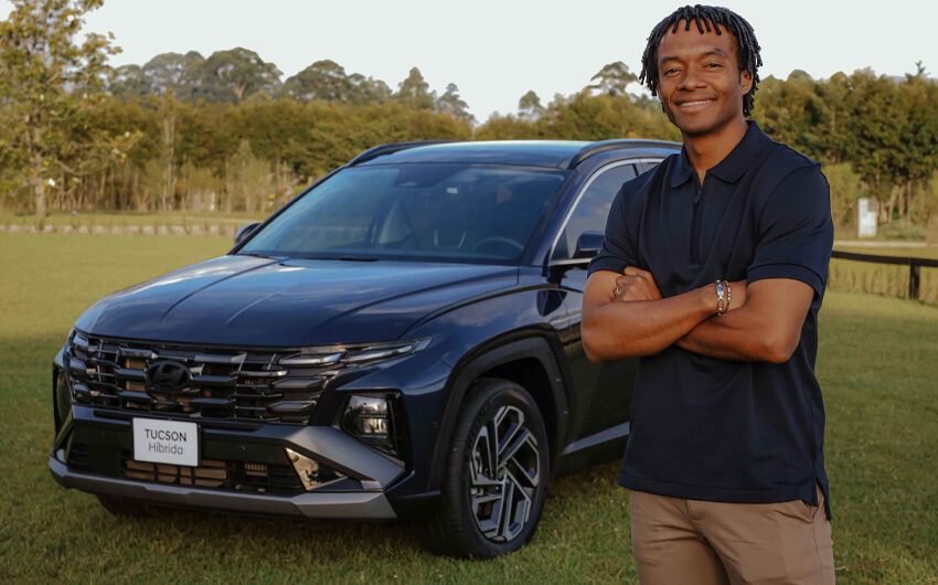 Juan Guillermo Cuadrado se une a Hyundai en Colombia como embajador de marca