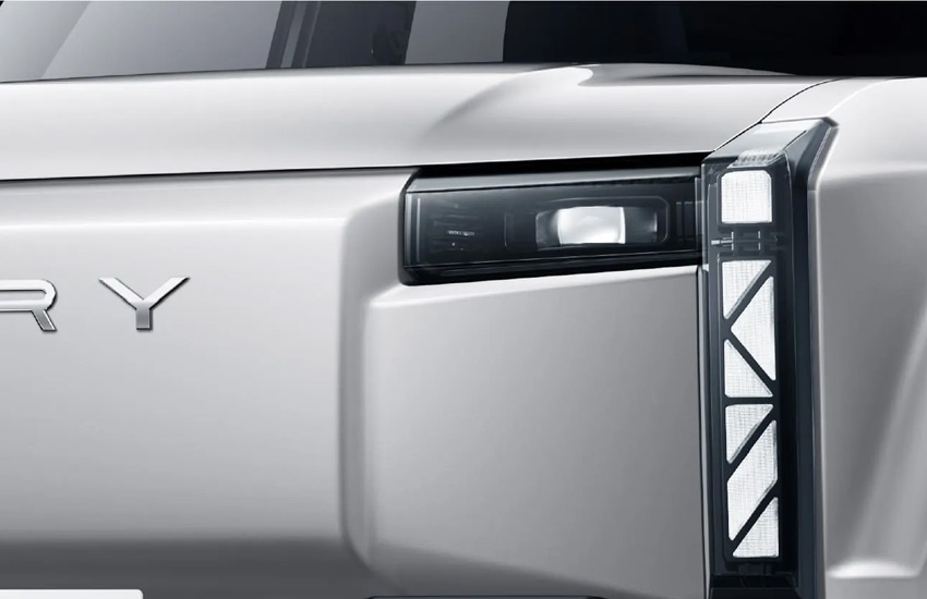 Detalle frontal Chery iCar 03