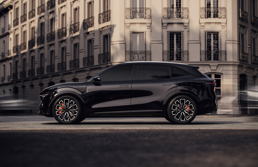 Zeekr 7X vista lateral